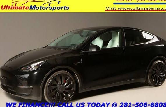 TESLA MODEL Y 2022 7SAYGDEF7NF449528 image